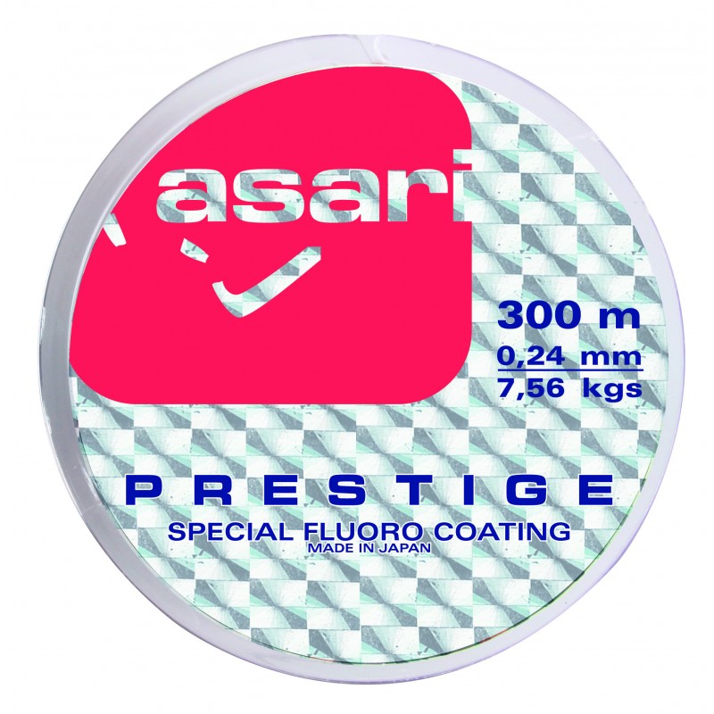 Monofilamento Fluoro-coated Asari PRESTIGE - 300 MTS