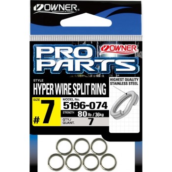 Anillas OWNER 5196 Hyper wire split ring