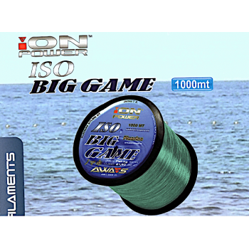 Monofilamento AWA-SHIMA ION Power ISO BIG GAME (light blue) - 1000 MTS