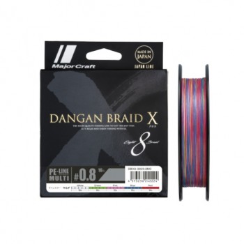 Major Craft DANGAN BRAID X X8 - Multicolor