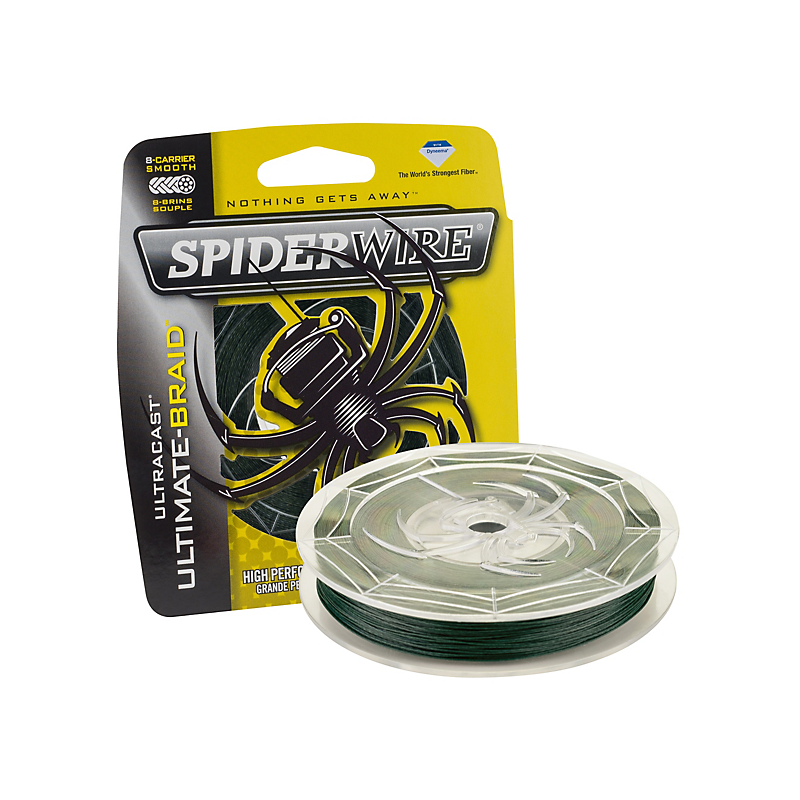 Trenzado Spiderwire Ultracast Ultimate-Braid Low-vis Green 270 mts VERDE